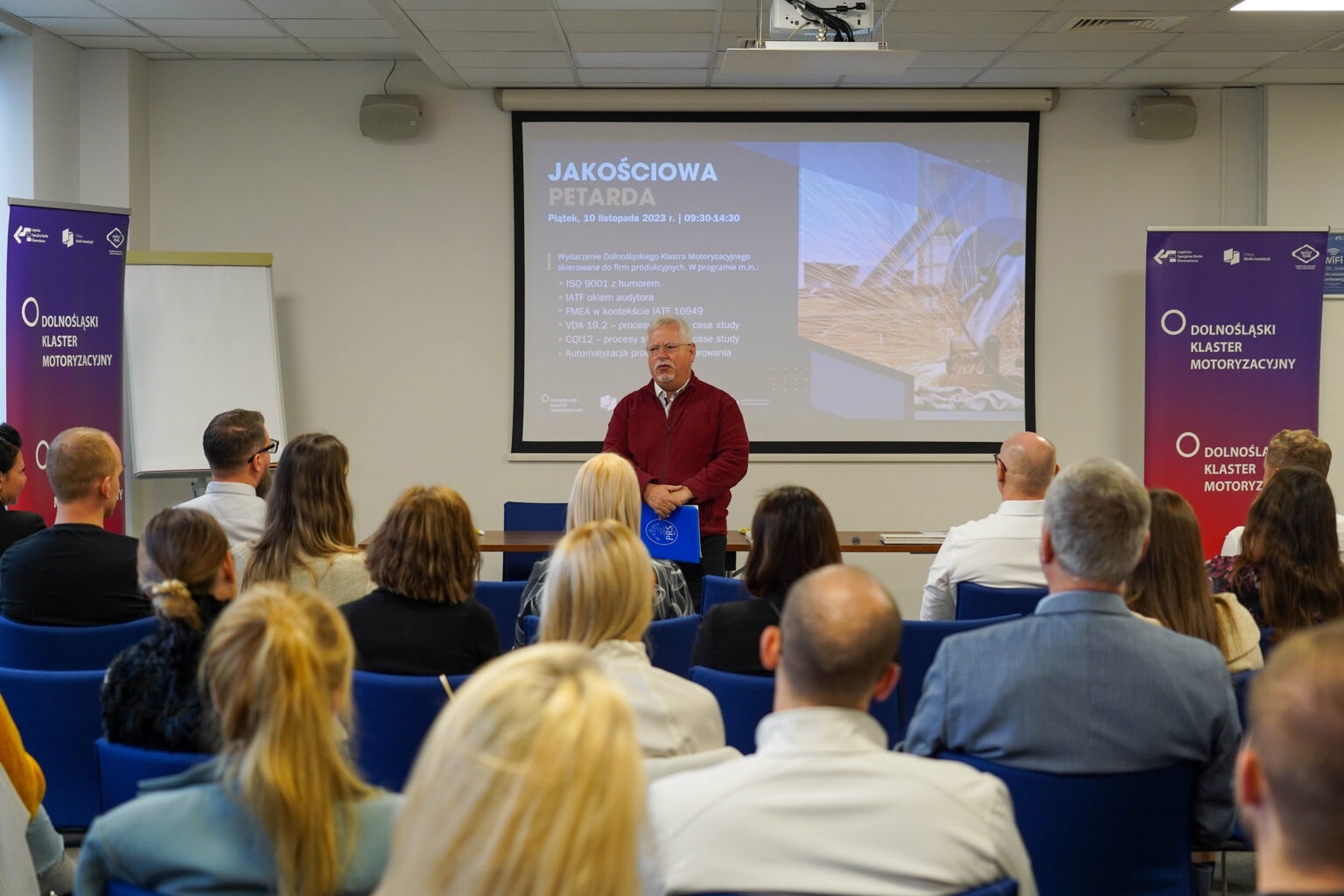 Zdjęcie z galerii wydarzenia: „Jakościowa Petarda” – spotkanie dla członków DKM w Centrum Konferencyjnym LSSE