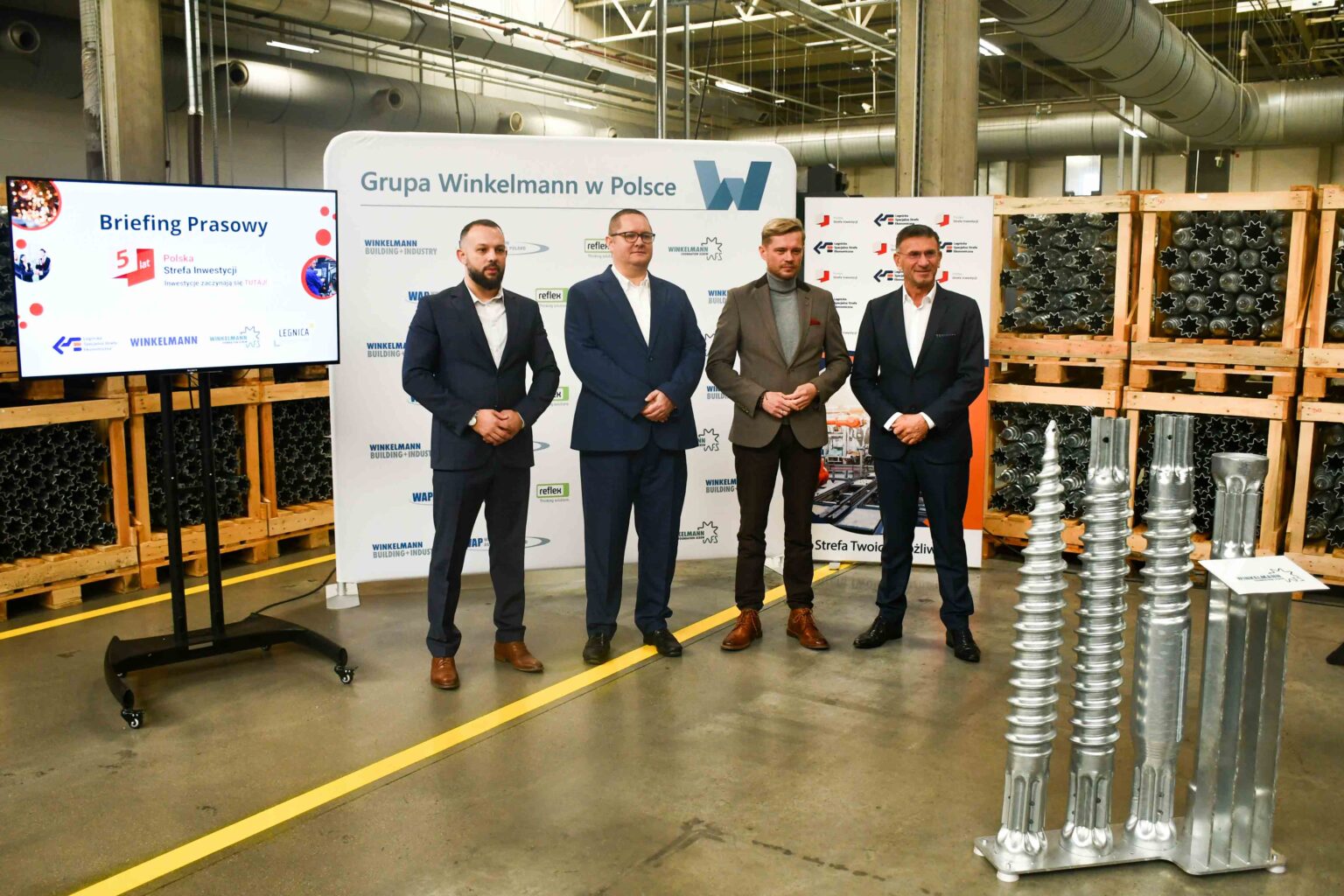 Zdjęcie z galerii wydarzenia: Innowacyjny produkt Winkelmann Foundation Screw ze wsparciem od LSSE