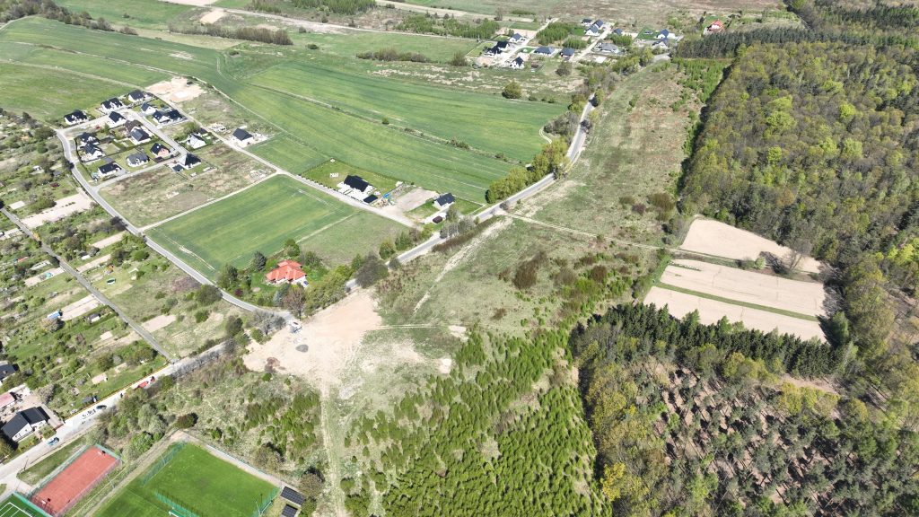 tereny inwestycyjne, widok z góry