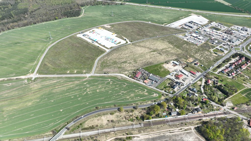 tereny inwestycyjne, widok z góry